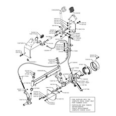 PEDALS AND BRAKE (from sn 363301 from 2006) spare parts