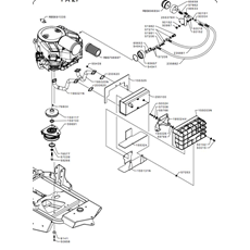 ENGINE B&S 8270_CLUTCH & EXHAUST BOX(from s/n 682315 to s/n 683250 from 2019 to 2019) spare parts