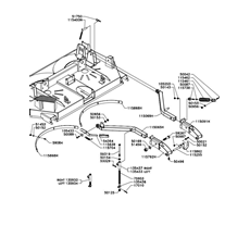 CUTTING DECK 155 cm(from s/n 340245 from 2010) spare parts