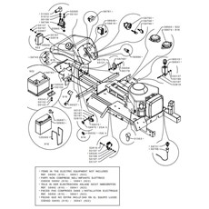 ELECTRIC EQUIPMENT (from sn 573107 to sn 575559 from 2013 to 2013) spare parts