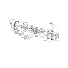 CLUTCH B & S VANGUARD 18HP(from s/n 200251 from 1991) spare parts