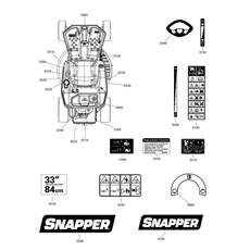 Decals spare parts