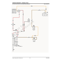 Electrical Schematic - headlight circuit spare parts