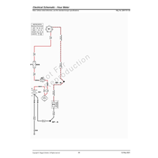 Electrical Schematic - Ignition shutdown spare parts