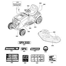 Decals Group spare parts