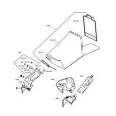 Bag, discharge & Mulch Group spare parts