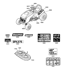 Decals Group spare parts