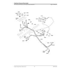 Electrical Group w/Hourmeter spare parts