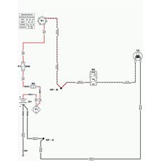 Electrical Schematic - PTO clutch spare parts