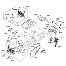 Hood, Grille & Dash Group spare parts