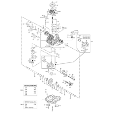 Transaxle service parts - tuff torq K46BL spare parts