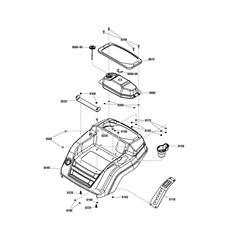 Console & Fuel Tank Group spare parts