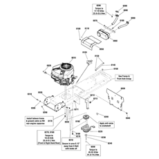 Engine Group - 656cc Briggs & Stratton spare parts