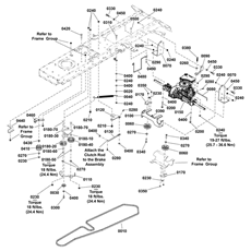 Transmission Group - Tuff Torq K46EC spare parts