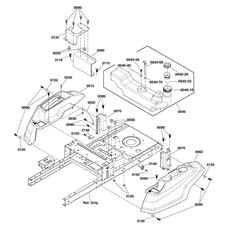 Body & fuel tank Group spare parts