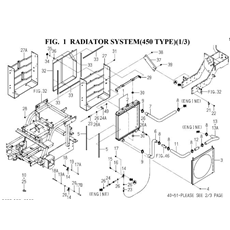 RADIATOR SYSTEM (450 TYPE)(1/3) spare parts