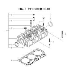 CYLINDER HEAD spare parts