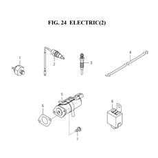 ELECTRIC (2) (6004-820I-0100,6004-820I-0200) spare parts