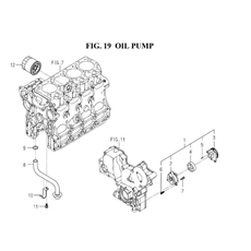 OIL PUMP (23628) spare parts