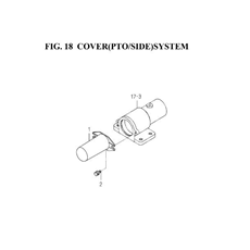 COVER(PTO/SIDE)SYSTEM spare parts