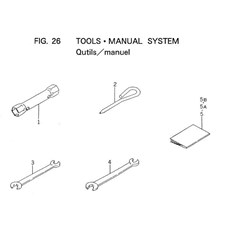 TOOLS, MANUAL SYSTEM spare parts