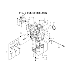 CYLINDER BLOCK spare parts
