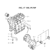 OIL PUMP spare parts