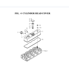 CYLINDER HEAD COVER (1) spare parts