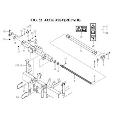 JACK ASSY(REPAIR)(1752-555Z-0100) spare parts