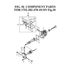 COMPONENT PARTS FOR 1752-202-470-10 ON FIG.10)(1752-202-470-1A) spare parts