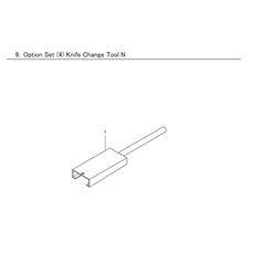 OPTION SET (4) KNIFE CHANGE TOOL N spare parts