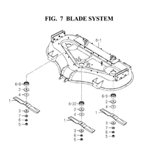BLADE SYSTEM(8666-306-0100) spare parts