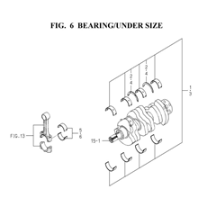 BEARING/UNDER SIZE (6003-209-0100) spare parts