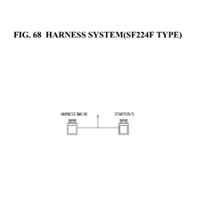 HARNESS SYSTEM(SF224F TYPE) spare parts