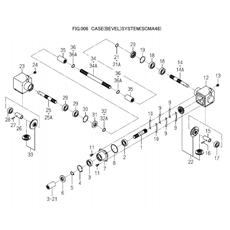 CASE(BEVEL)SYSTEM(SCMA48) spare parts