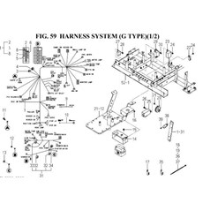 HARNESS SYSTEM (G TYPE) (1/2) spare parts