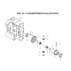 CASE(DIFFERENTIAL)SYSTEM spare parts