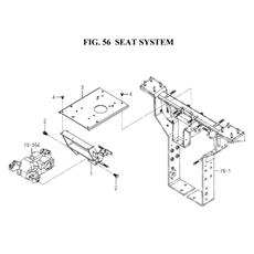 SEAT SYSTEM(1845-611-0100) spare parts
