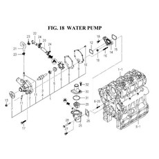 WATER PUMP spare parts