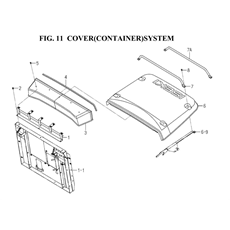 COVER(CONTAINER)SYSTEM spare parts