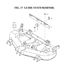 GUIDE SYSTEM(SRM48)(8597-406-0100) spare parts