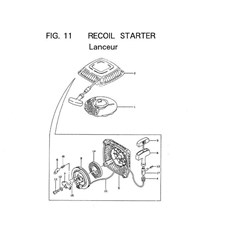 RECOIL STARTER spare parts