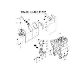 WATER PUMP spare parts