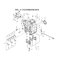 CYLINDER BLOCK spare parts