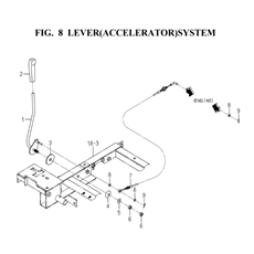 LEVER(ACCELERATOR)SYSTEM(1752-117-0100) spare parts