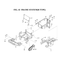 FRAME SYSTEM(B TYPE) spare parts