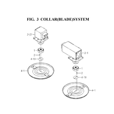 COLLAR(BLADE)SYSTEM spare parts