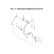 BRAKE(PARKING)SYSTEM spare parts