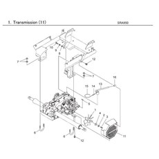TRANSMISSION (11) spare parts