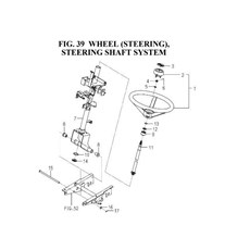 WHEEL (STEERING), STEERING SHAFT SYSTEM spare parts